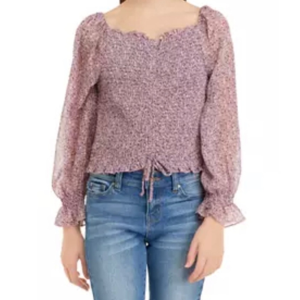 Beautees Ruched Top